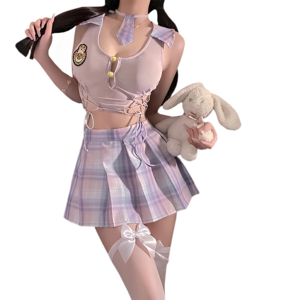 1894 sexy sailor outfit lingerie Cosplay costume Schoolgirl babydoll Anime